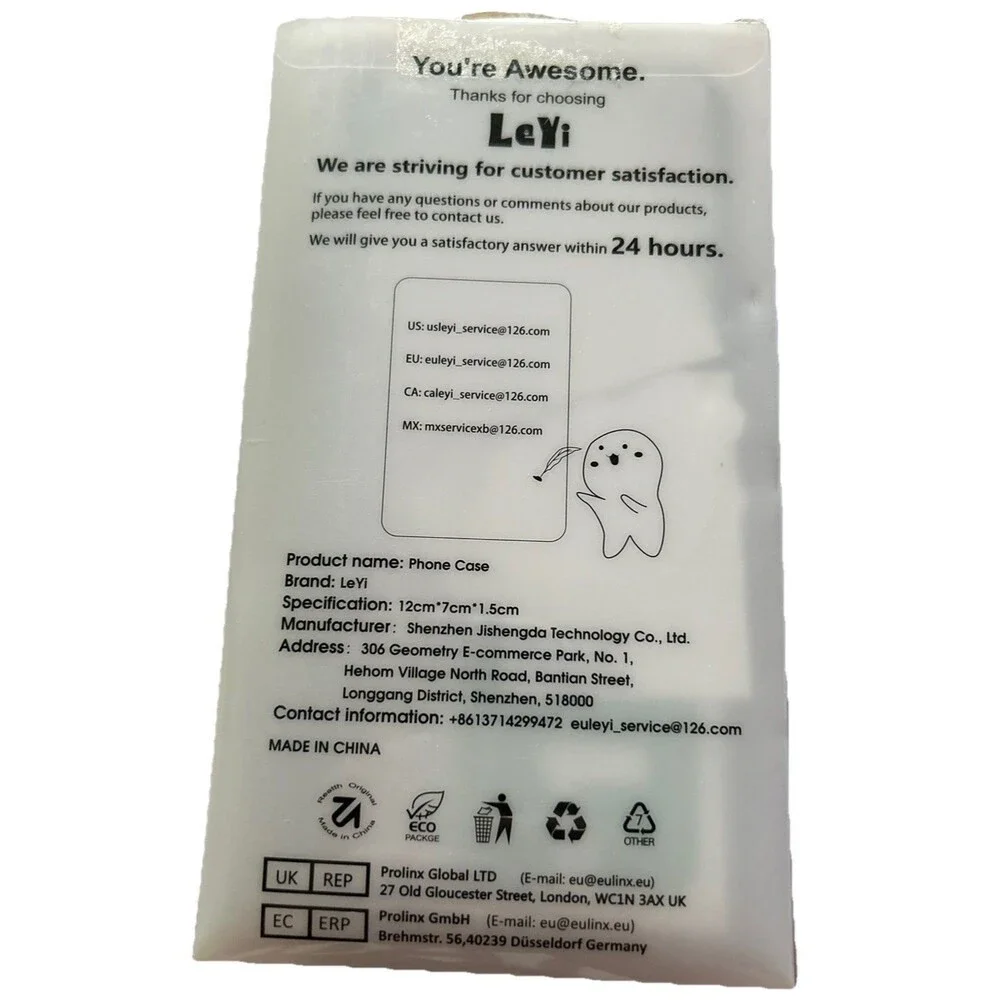 Leyi For Samsung Galaxy A53 5G Phone Case w/Kickstand